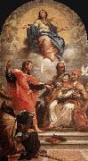 Carlo Maratti Assumption and the Doctors of the Church oil painting reproduction